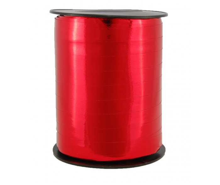 Metallic bånd, rød