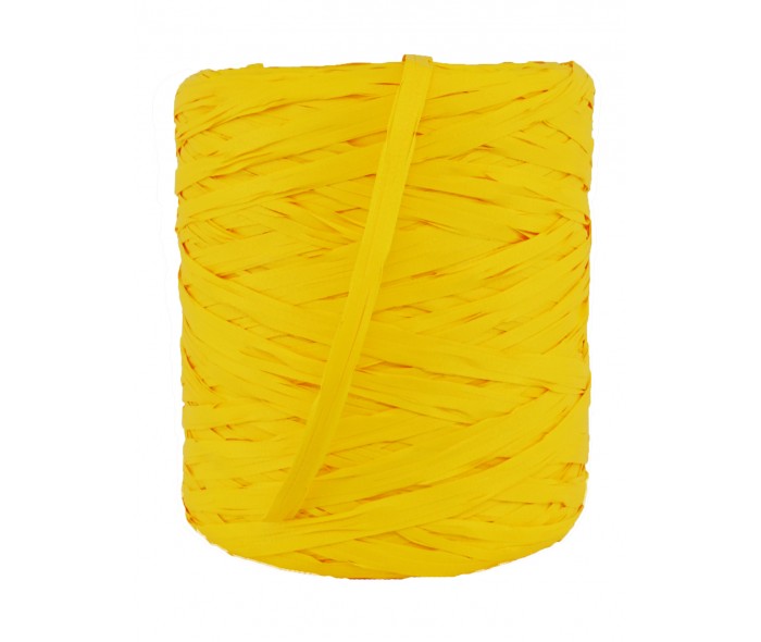 Raffia bånd, gul