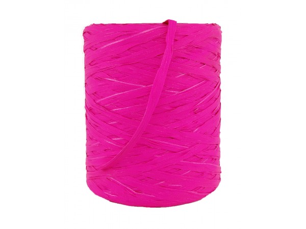 Raffia bånd, cerise