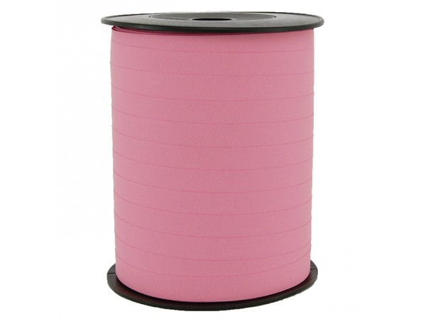 Matt glatt bånd rosa
