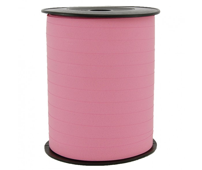 Matt glatt bånd rosa