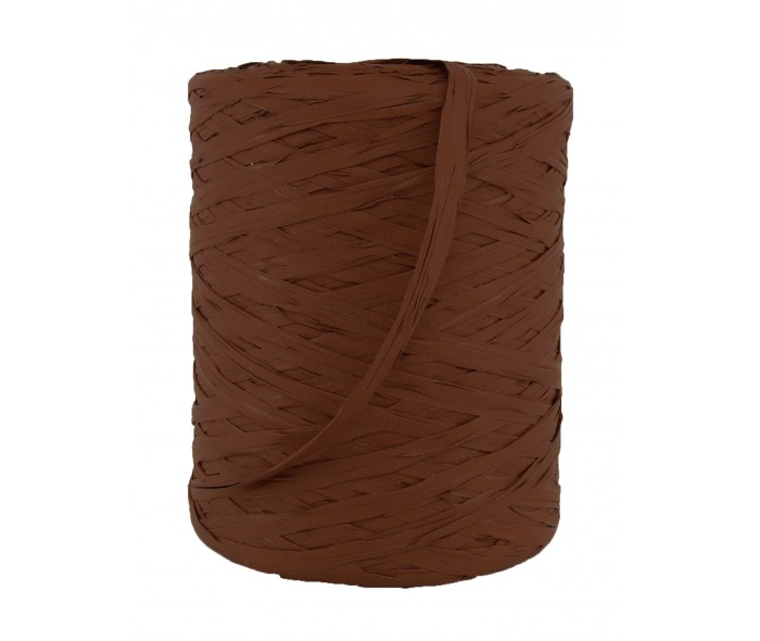 Raffia bånd, brun