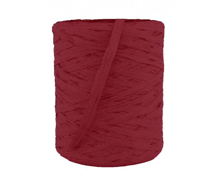 Raffia bånd, Eco vinrød