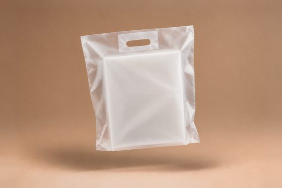 Bæreposer, frostet/matt MD-plast