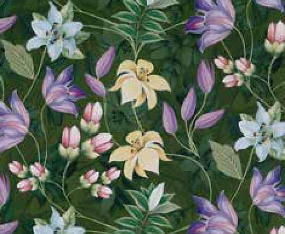 Gavepapir F-6343 Garden Lilly