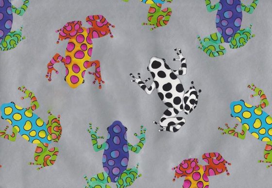 Gavepapir F-6628 Jungle Frogs