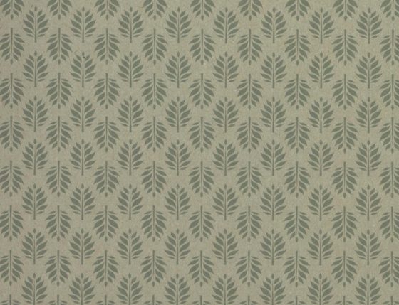 Gavepapir S-123196 Leaf/French Stripes Green, tosidig