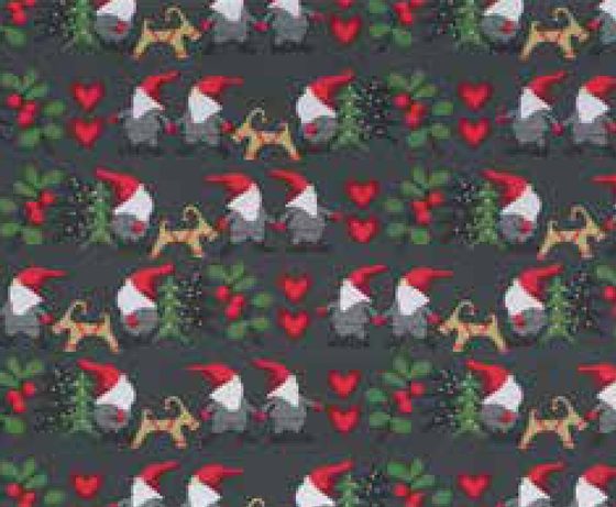 Julepapir F-6839 Christmas Carol