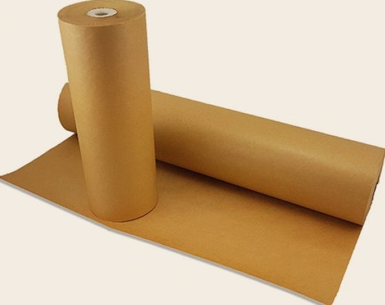 Kraftpapir, brunt ubleket