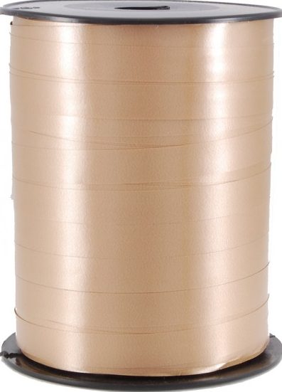 Polysheenbånd, beige