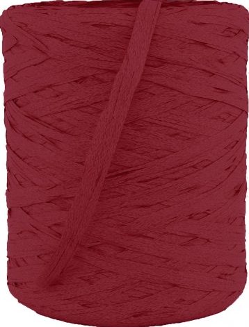Raffia bånd, Eco vinrød