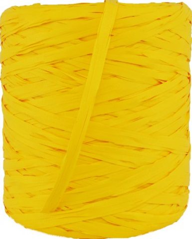 Raffia bånd, gul