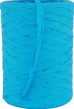 Raffia bånd, lys blå