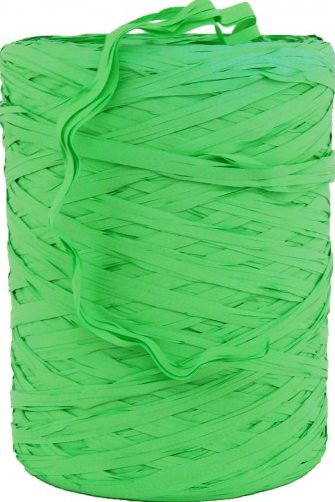 Raffia bånd, lys grønn
