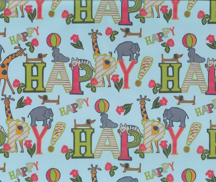Gavepapir F-6207 Happy Mist