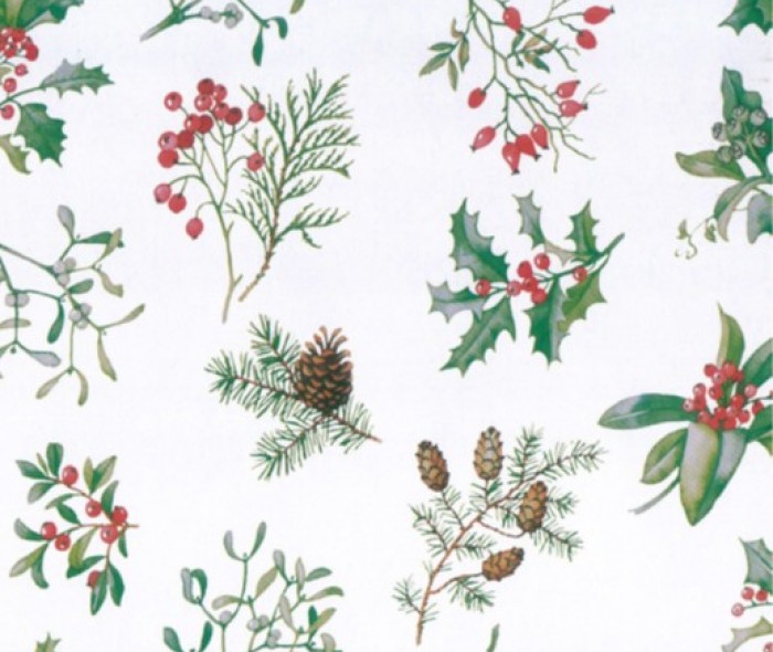 Julepapir F-6961 Twigs & Berries