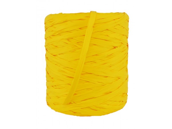 Raffia bånd, gul
