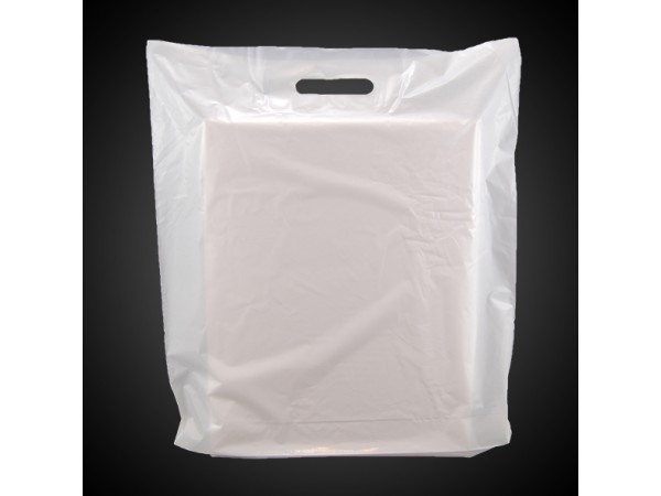 Bæreposer, hvit LD-plast